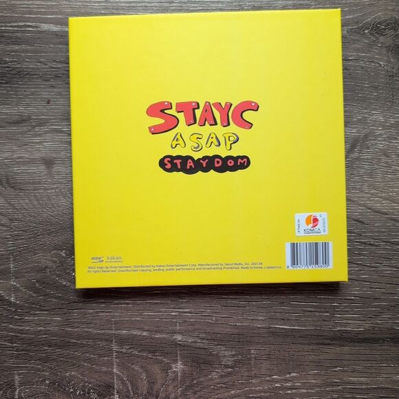 STAYC - Staydom ASAP Album - New W/Inclusions And Sumin PHOTOCARD - Picture 6 of 6